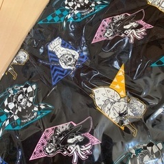 ⭐︎新品　鬼滅の刃　ナップサック　ブラック　リュック　がっこうの画像