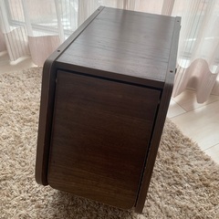 アイリスオーヤマ スタックボックス 幅20cm ブラウン