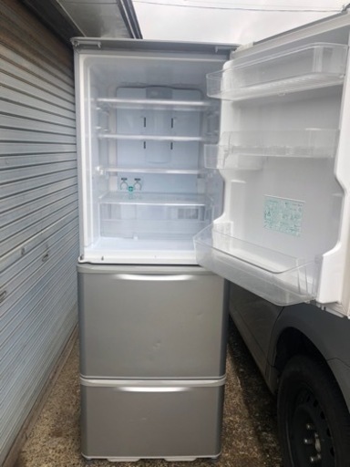 冷蔵庫　350L 両開き　SHARP