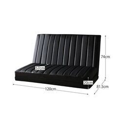 未使用訳あり 3WAYソファベッド 2人掛け 2P クッション2個付き