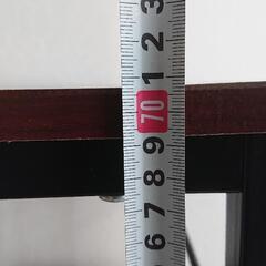 【元値5,000円】キッチンワゴン 木目調 幅30cmの画像