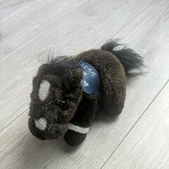 ぬいぐるみ　競馬の画像