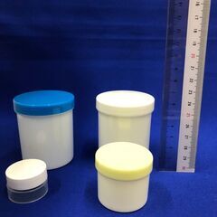 新品　軟膏容器キャップ付き各種　