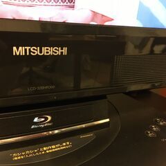 【値下げ】完動品 ブルーレイドライブ BDR-L06MT 内蔵 三菱REAL LCD-32BHR300 32インチの画像