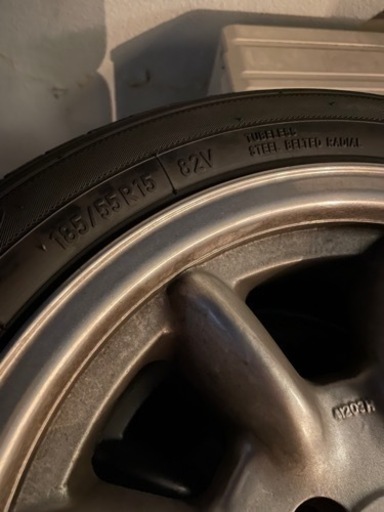 【※引き取りに来てくださる方限定】「パナスポーツFS15E」 & 「TOYO SD-7 185/55R15」4本セット