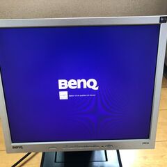 19インチBENQ パソコンモニター差し上げます！