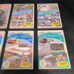 【新品未開封】列車･新幹線･鉄道のDVD 6枚セットの画像