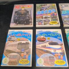 【新品未開封】列車･新幹線･鉄道のDVD 6枚セットの画像