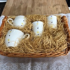 未使用品　マグカップ   湯呑み　ペア　セット　Akiko Ha...
