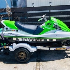 KAWASAKI  STX15F トレーラーセット。書類有!直ぐ...