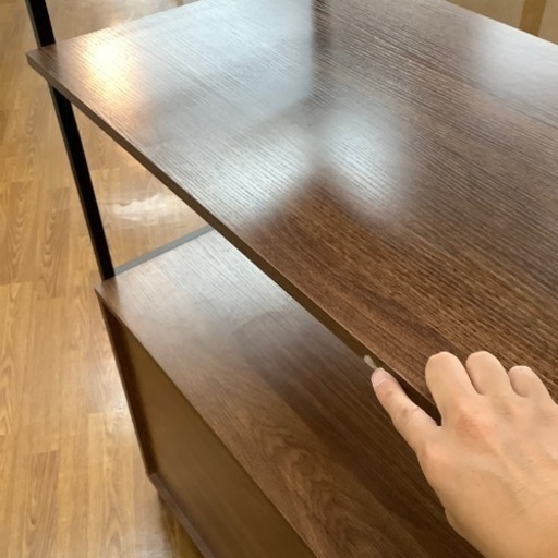 ハイタイプ フラップ扉オープンシェルフ 【トレファク 川越店】