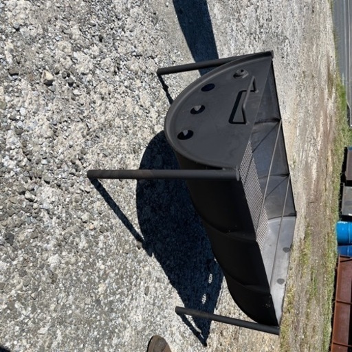現場引取り限定。ドラム缶BBQコンロ¥2万円