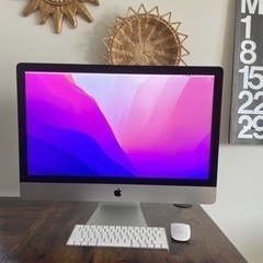 iMac アイマック　パソコン(Retina 5K, 27- inches, 2019)   