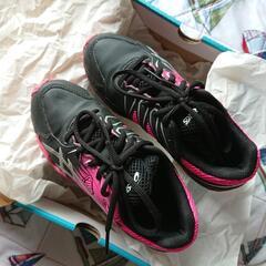 asicsランニングシューズ 21.5cm
