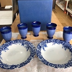未使用品　洋皿　カレー皿　2点　湯呑み　5点　セット　TABLE...