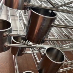 【再値下げ】メタルラック　スチールラック　棚　1セット3200円の画像