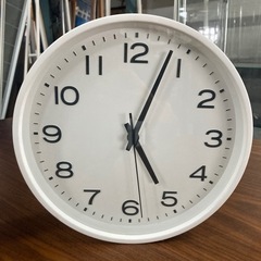 ● 無印良品、掛け時計、シンプルの画像