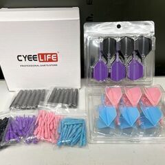 CYEE LIFE ソフトダーツ１２本セット 入門 家庭用 バレ...