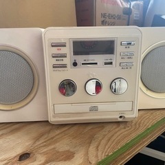 【ジャンク品】CDコンポ♪再生可能！　　　　　302
