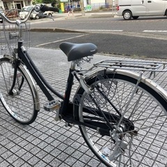 26インチ自転車】パナソニック製 内装3段変速 美品❗️LEDオートライト