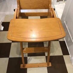 ベビーチェアの画像