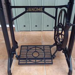 アンティークミシンテーブル JANOME