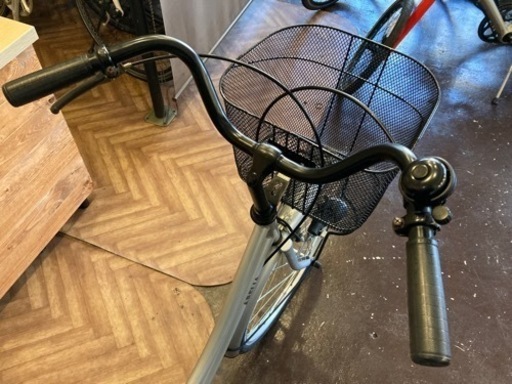【24インチ】自転車　シルバー