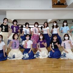 【金山】土曜11:50～楽しいフラ◆40～60代◆初心者募集◆振替OK◆3ヶ月で1曲マスター♪素敵な仲間と踊る温かいハワイアン·フラ🌺 の画像