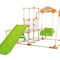 幼児ジャングルジム　ブランコ付きの画像