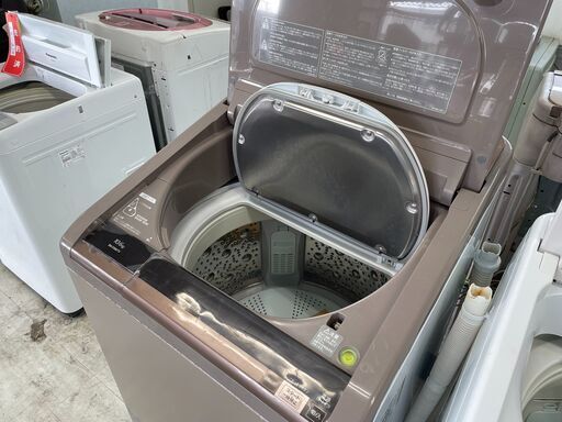 洗濯機の分解クリーニング行っています！配送設置込み 日立10K洗濯乾燥機　2016年製　分解クリーニング済み！！