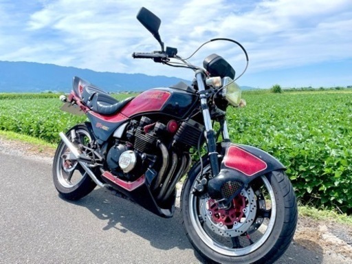 実働！国内！GPz400F2！空冷4発！車検令和6年7月！カスタム、整備多数、付属パーツ多数！