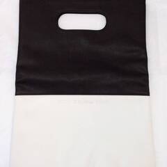 Elegane PARIS エレガンス パリス トートバッグセット 黒×白 ピンク×白 中古品の画像