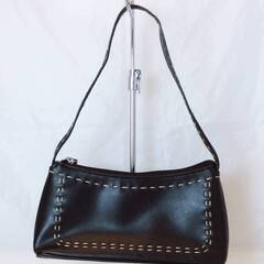 NEXT ネクスト ミニハンドバッグ 黒 ブラック レディース 中古品