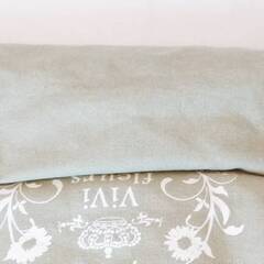 ViVi Fleurs ヴィヴィフルール ハンドバッグ キャンパス生地 レザー グレージュ 中古品の画像