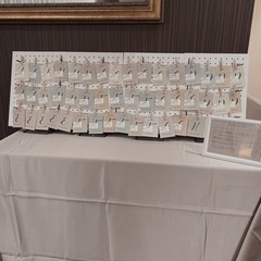 リバーシブル有孔ボード(白/茶)結婚式やインテリアに！