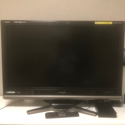 テレビ　アクオス　37型　2008年式