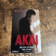 ムビチケカード　AKAI
