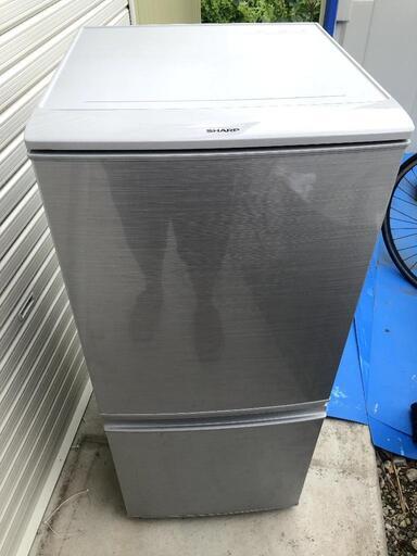 シャープ 137L 2ドア冷蔵庫（シルバー系）SHARP SJ-14Y-S\n\n