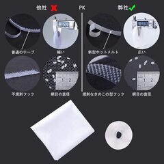小さいメッシュ 130 x 150cm  簡易網戸 窓用  新品の画像
