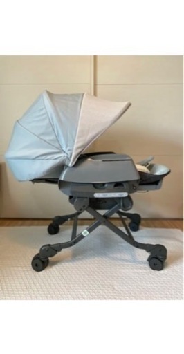 コンビ　美品ネムリラ AUTO SWING BEDi Long スリープシェル EG