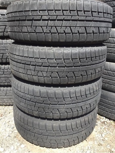 バリ溝 195/60R15 ヨコハマ スタッドレスタイヤ 4本セット