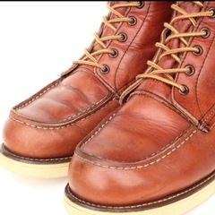 07019)裏半円犬タグ90年製刻印 REDWING877レッドウィング9EE約27cm