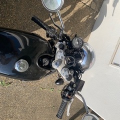sr400 ヤマハ　カフェレーサーの画像