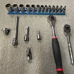 スナップオン 1/4 ソケットセット スイベルラチェット