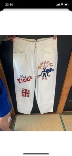 ficce ホワイトデニム　Lサイズ