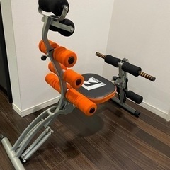 腹筋を鍛える！トレーニング器具　チューブ付き！の画像