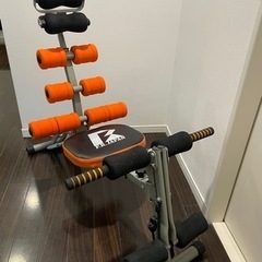 腹筋を鍛える！トレーニング器具　チューブ付き！の画像