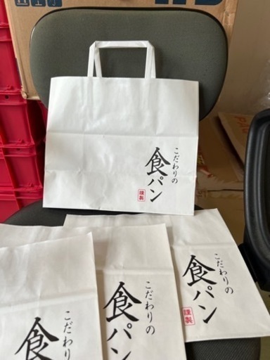 手提げ紙袋　食パン2斤用　750袋