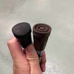 杖の先のゴム、交換します。