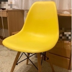 イームズ 風　チェア　イエロー　黄色